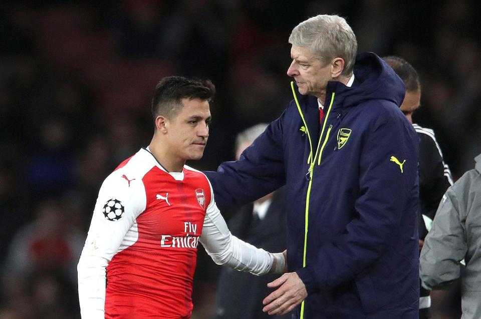  Alexis Sanchez decided to quit Arsenal for Manchester United in January