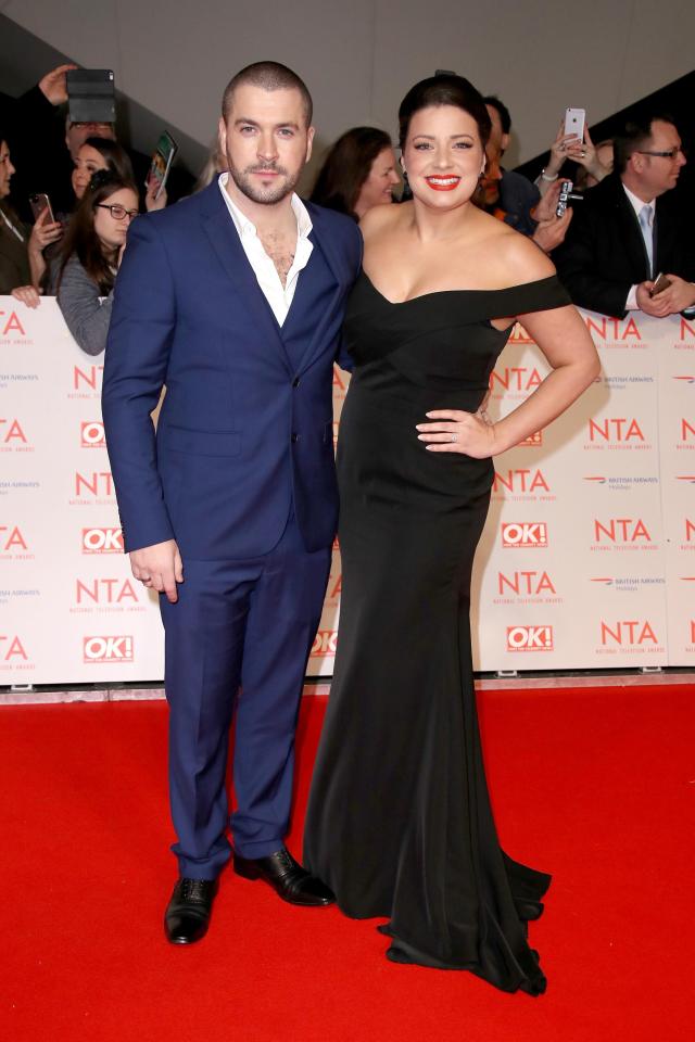  Shayne Ward says his fuller figure makes cuddling much better with wife-to-be Sophie Austin