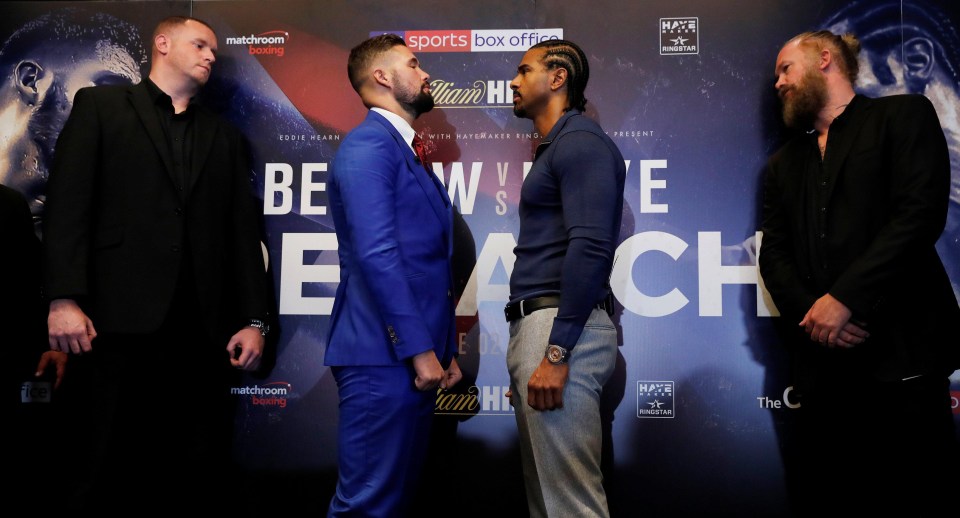 David Haye has eyes on winning heavyweight world titles once he has dealt with Tony Bellew on May 5