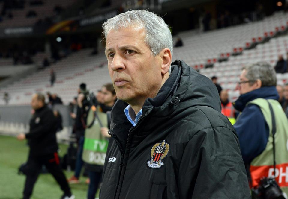  Arsenal are reportedly monitoring Nice manager Lucien Favre