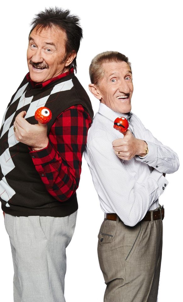  The Chuckle Brothers are hotly-tipped to go into the house