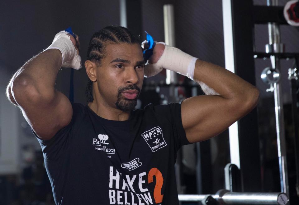 David Haye is confident the training camp he has been in ahead of his scrap against Tony Bellew will make him victorious on May 5