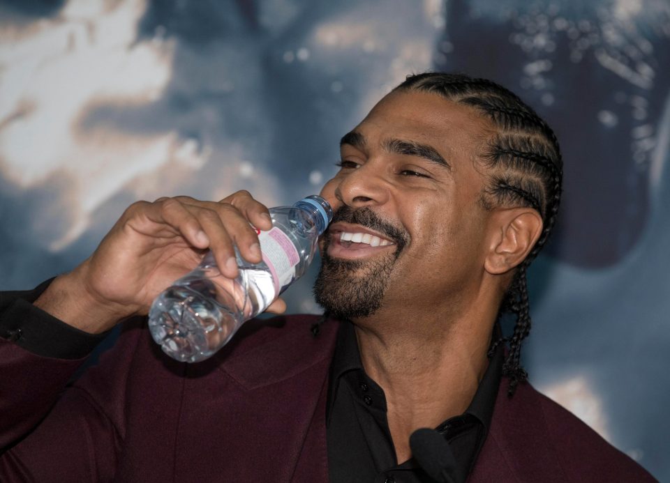 As he usually is before his fights, David Haye is supremely confident he will get the win