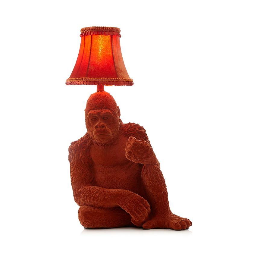  A close up of the gorilla lamp