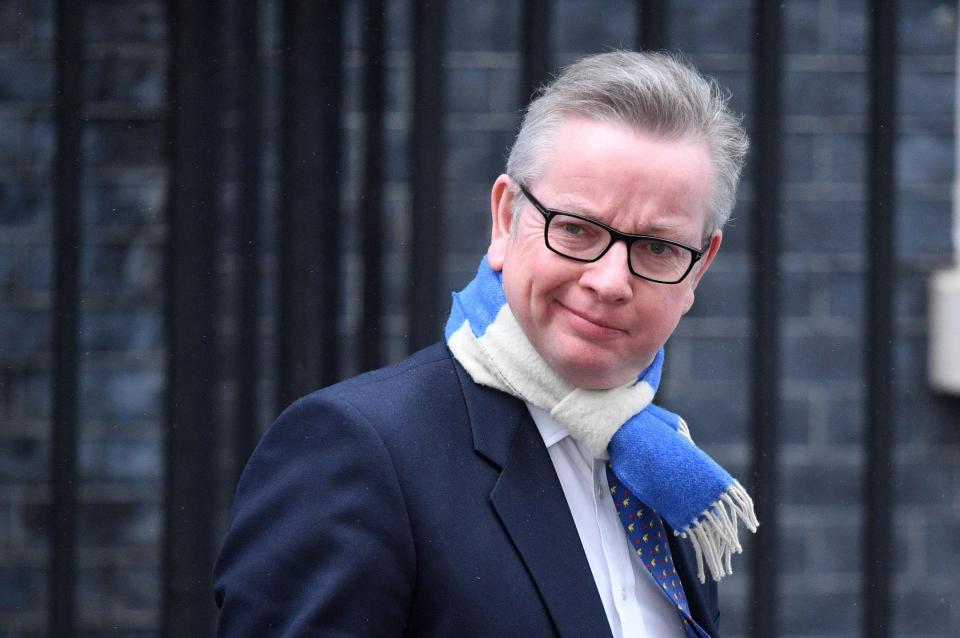 Michael Gove previously said the Government would consider 'all options' to ensure Britain provides animal with the highest possible walfare standards