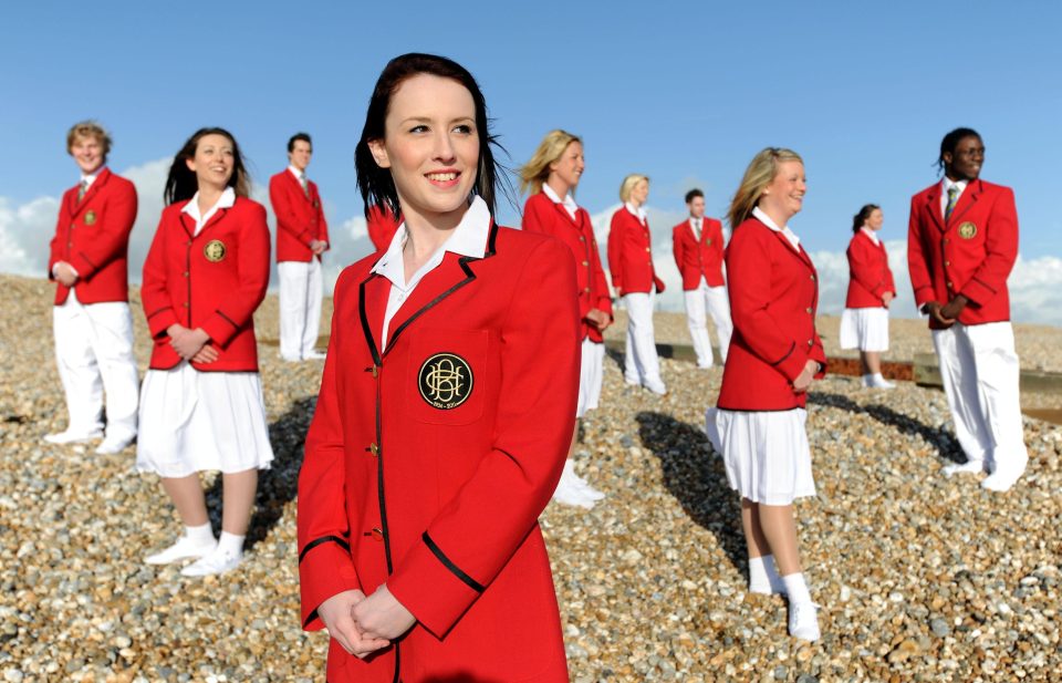  You don't need to be a Red Coat to work at the seaside resort