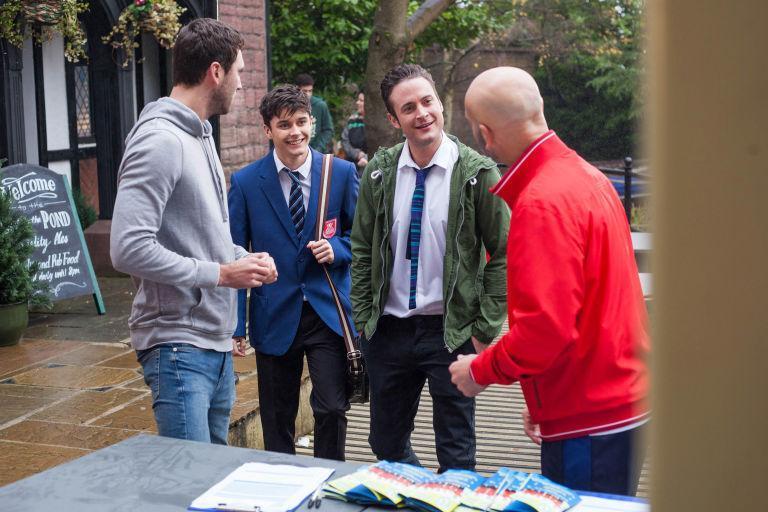  Hollyoaks has begun a ground-breaking storyline involving Luke's son Ollie being groomed and sexually abused by his football coach Buster