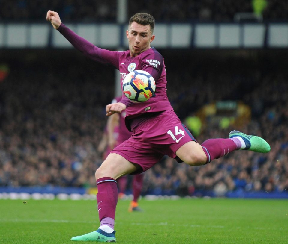  Aymeric Laporte is tipped to play at left-back - tasked with taming Mo Salah