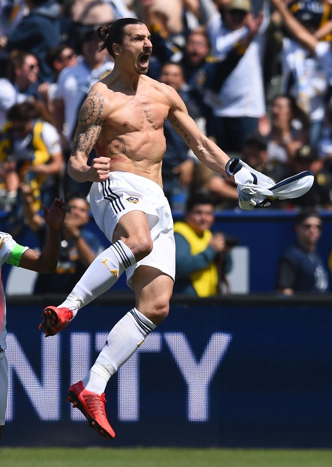  Zlatan Ibrahimovic has wasted no time in making a name for himself at LA Galaxy