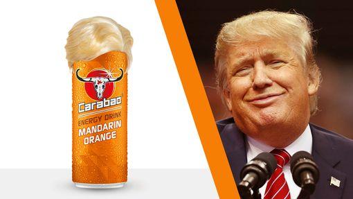  Energy drink giant Carabao 'launched' a new Mandarin Orange flavour to honour Donald Trump