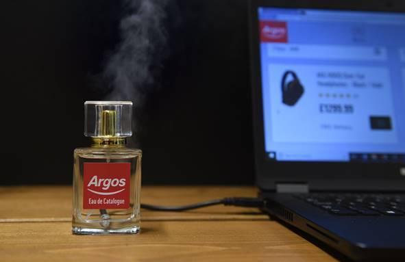  Argos's Eau De Catalogue is a USB-powered scent diffuser