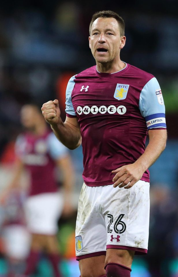  John Terry could stay at Aston Villa if they achieve Premier League promotion