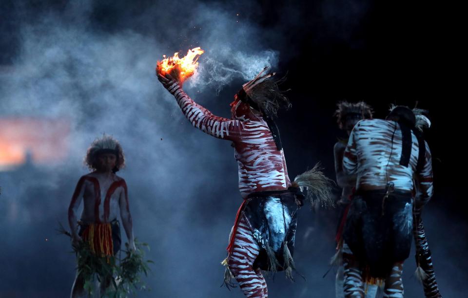  The Smoking Ceremony performance, an ancient ritual, wowed the crowd