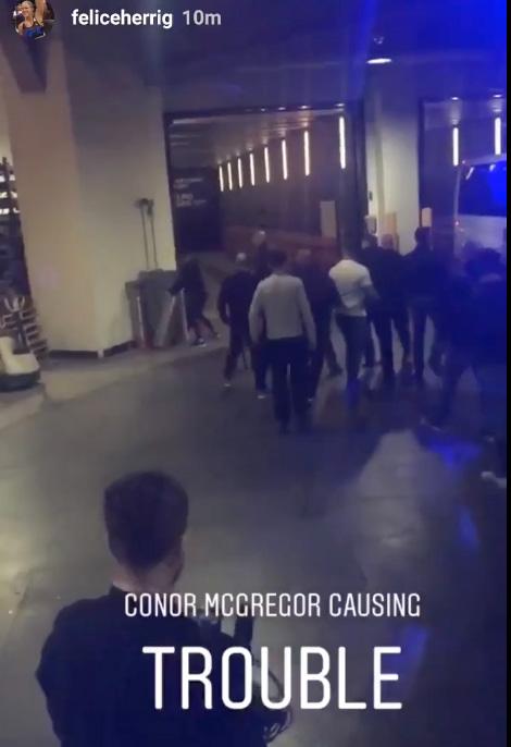  Several UFC fighter featuring on this weekend's card were believed to be in the bus that Conor McGregor tried to throw a gate at