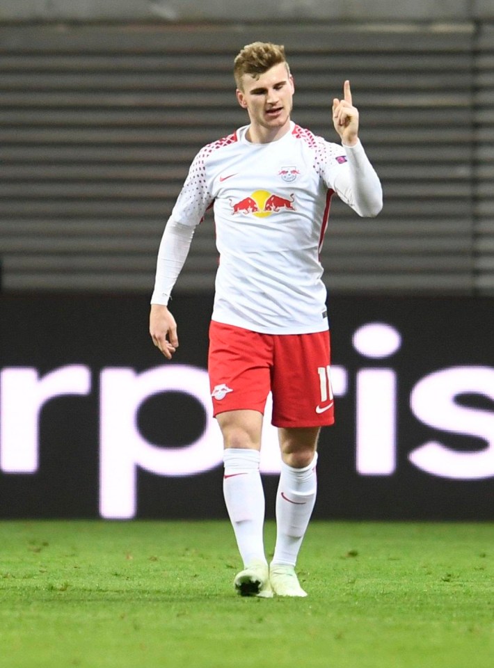 Timo Werner was the RB Leipzig hero against Marseille