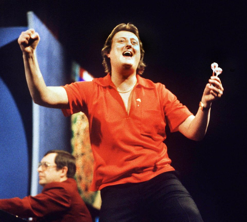  Eric Bristow - at the 1987 world championship - died aged 60