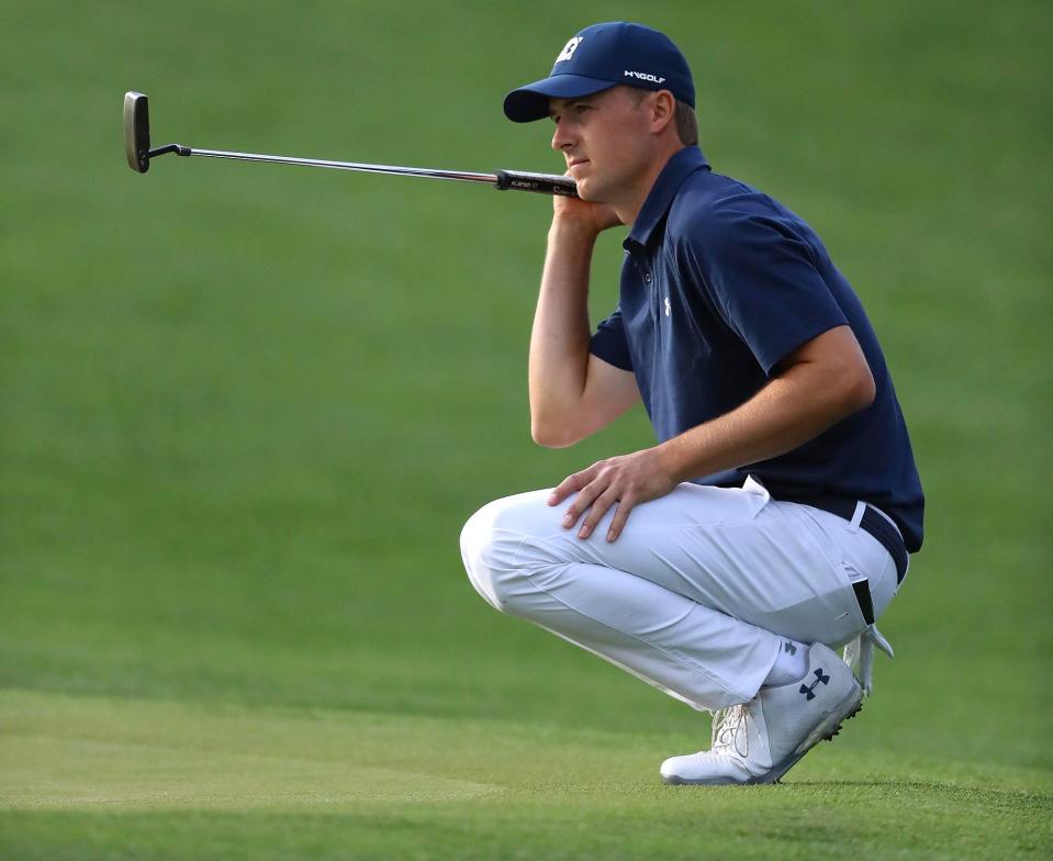  Jordan Spieth will be looking for another big weekend at Augusta