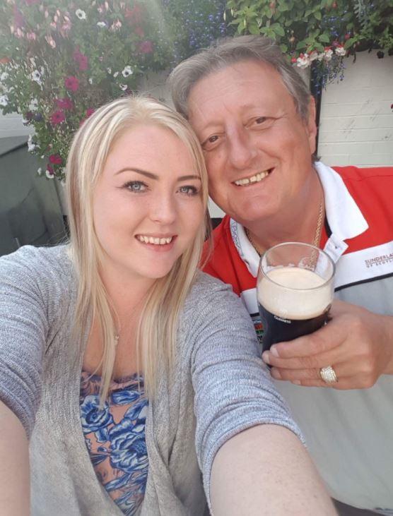 Eric Bristow, pictured with his daughter Louise