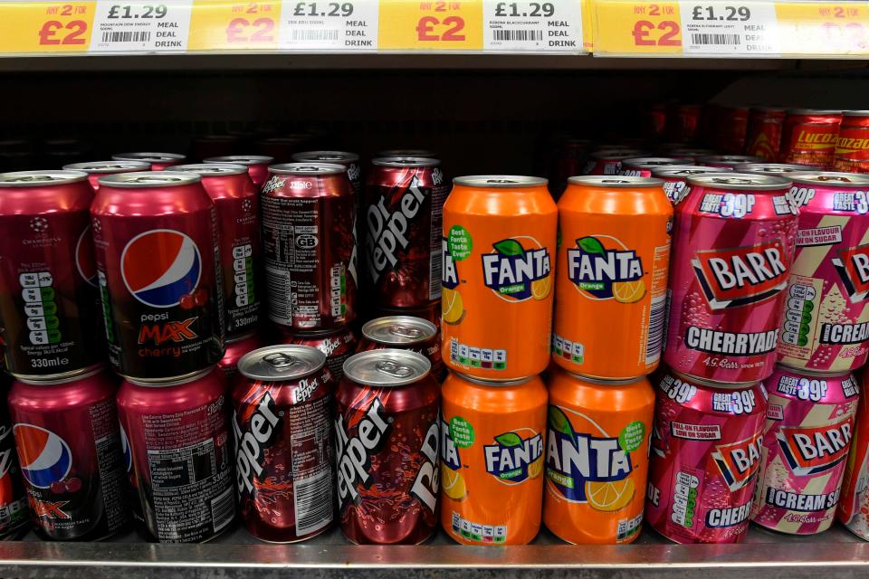  The tax, which has been described as regressive, adds and extra 10p to a typical 330ml can of Coke or Pepsi