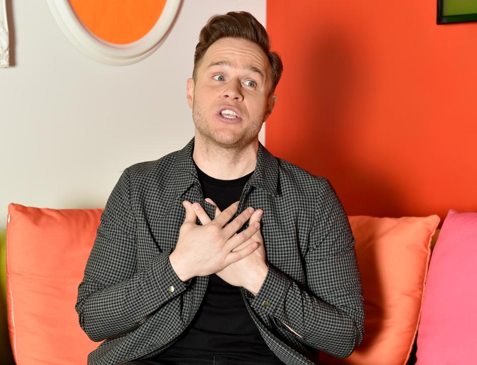  For Olly, Saturday night TV is about entertainment and that's what he says The Voice is about