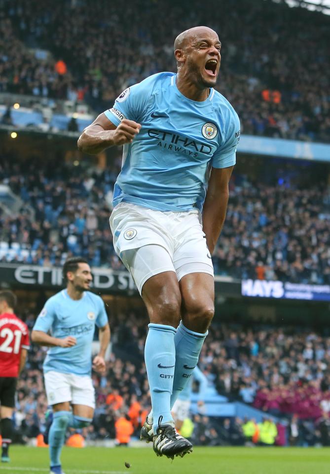 Vincent Kompany, another player who wasn't 'bought' in the summer, has fought back from serious injury to lead the side superbly