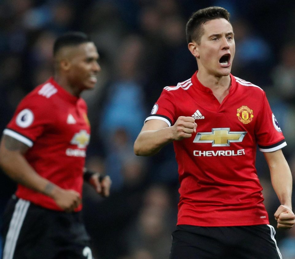  Ander Herrera revealed Ashley Young and Michael Carrick