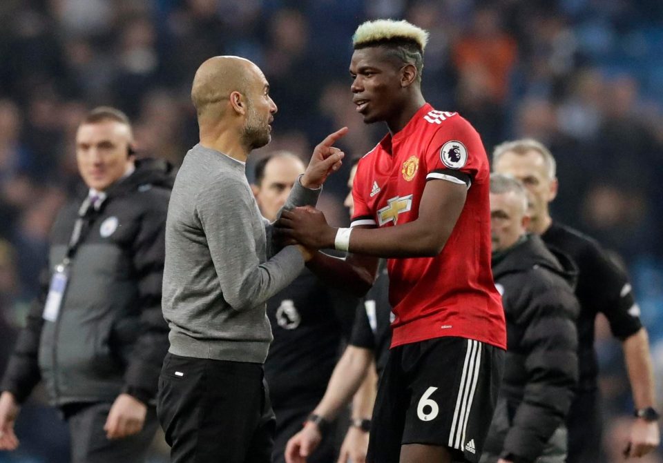 Pep Guardiola claimed he was offered Paul Pogba in January - but the Manchester United midfielder responded with two goals in a superb second-half display