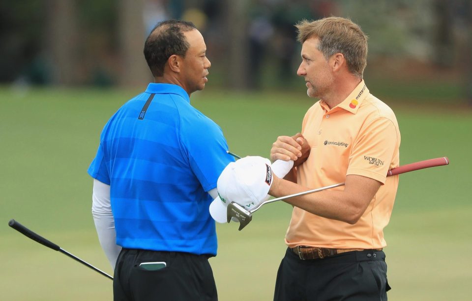  Tiger Woods and Ian Poulter could face off in this year's Ryder Cup