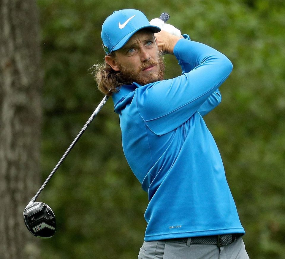 Tommy Fleetwood is six under par after three round at Augusta