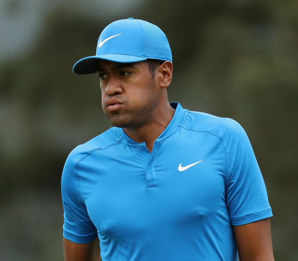  Tony Finau went onto record a miraculous top-10 finish