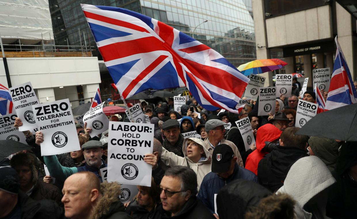 The issue of anti-Semitism was hotly contested under Corbyn's leadership of the party