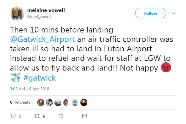  It meant that 20 inbound flights were either delayed or diverted