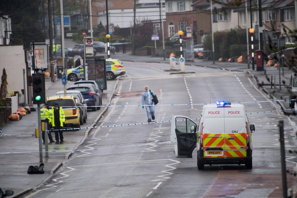 A man who claimed to be armed was shot dead by police in the early hours of this morning