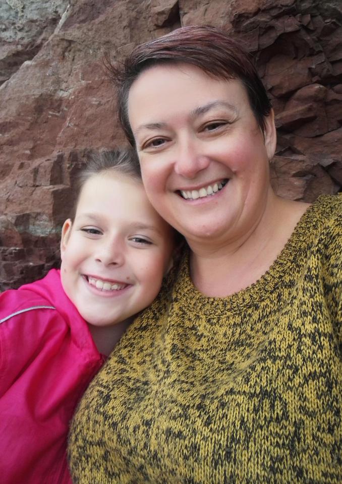  Pictured above, Jacqui Loxley and her daughter Rose