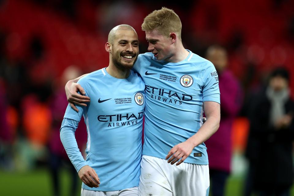 The likes of David Silva and Kevin De Bruyne, both who were at Man City before the summer spending spree, have proved instrumental in their successes this season