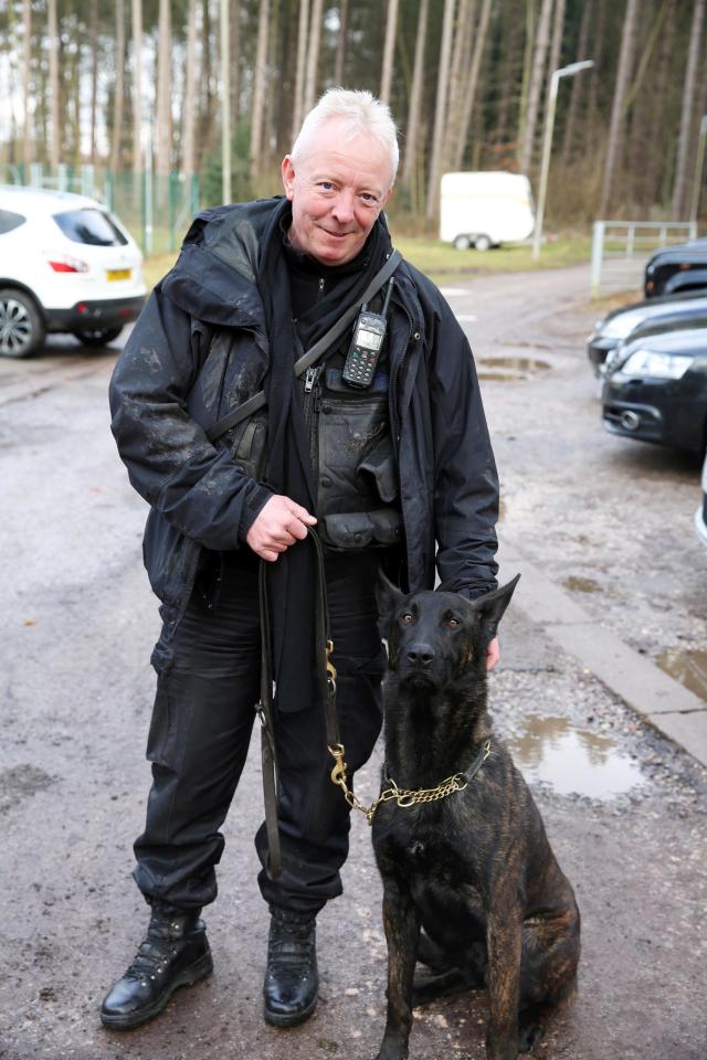  The 21-month old Dutch Herder has earned his top dog title by snaring eight criminals on his first day