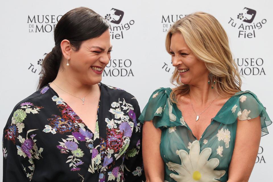  Kate's friend Daniela Vega, left, shared the happy pic online