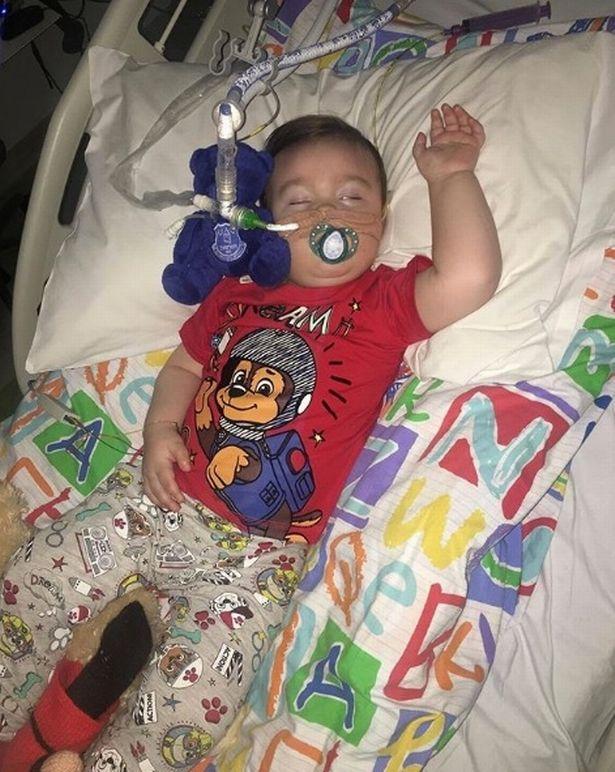  Alfie was born with a rare degenerative condition