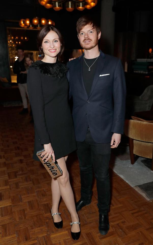 Sophie Ellis Bextor and Richard Jones was at the party in the BBC's old building West London