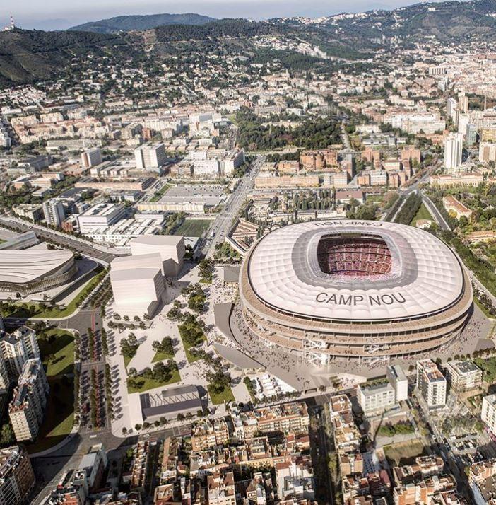  The Nou Camp will also have improved transport links and make the general match atmosphere much more positive