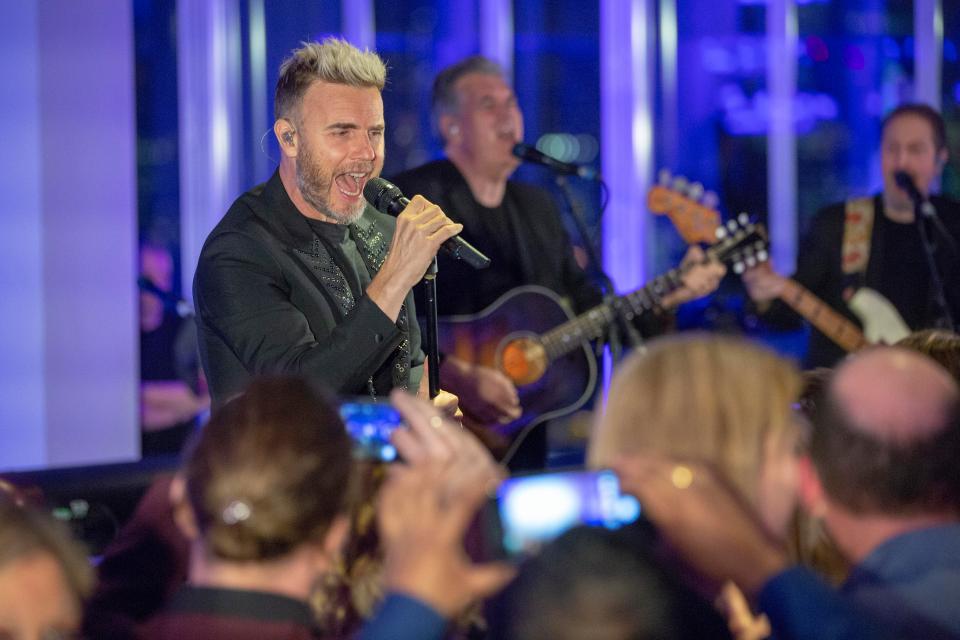  Gary Barlow's gig helped raise funds for vulnerable kids and young adults