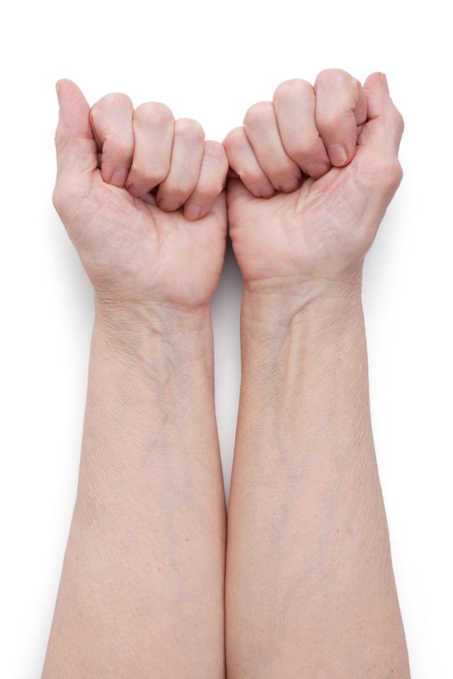  To check your undertone, try looking to your veins. Are they more green or blue?