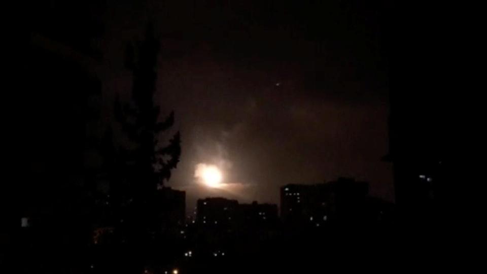  Explosions reported in the capital of Damascus