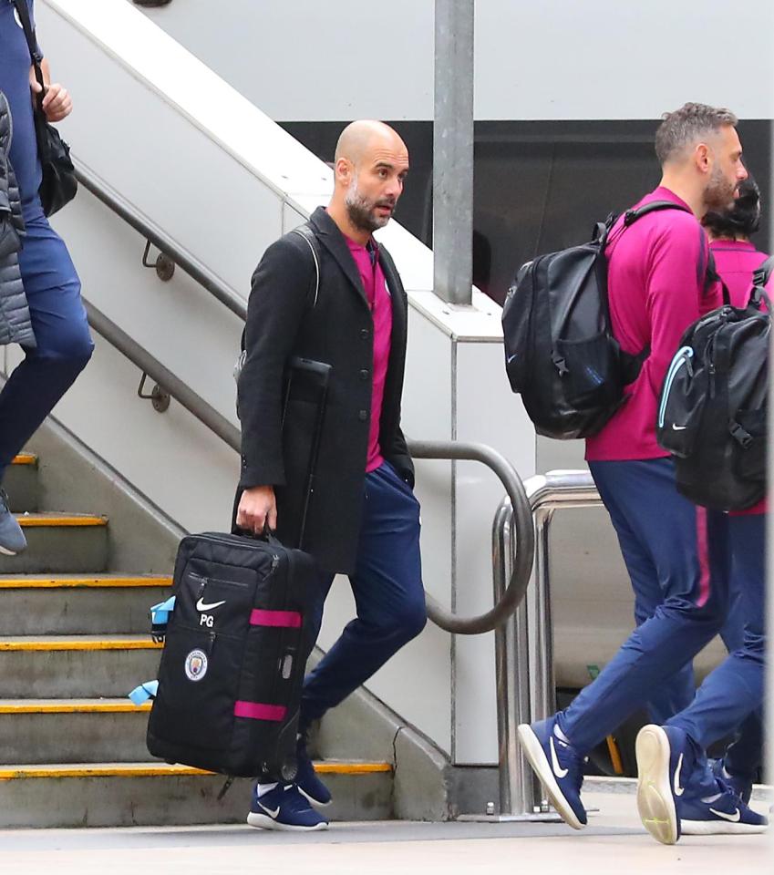  City boss Pep Guardiola is on course to win his first Premier League title