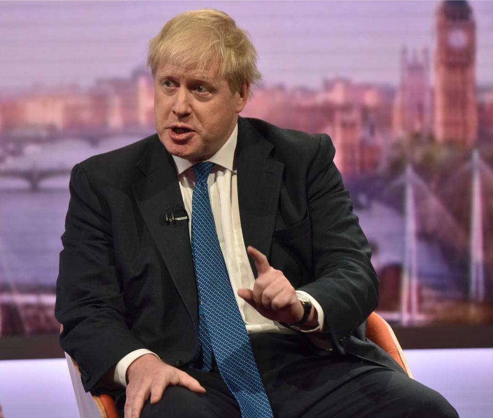  Boris Johnson said Britain is preparing for a Russian cyber attack