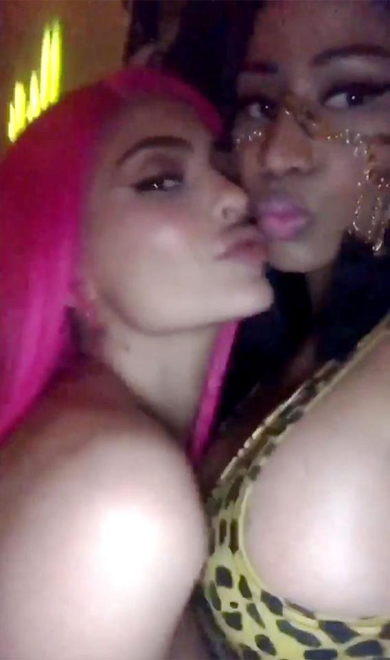  Kylie has been partying with stars including Nicki Minaj at Coachella