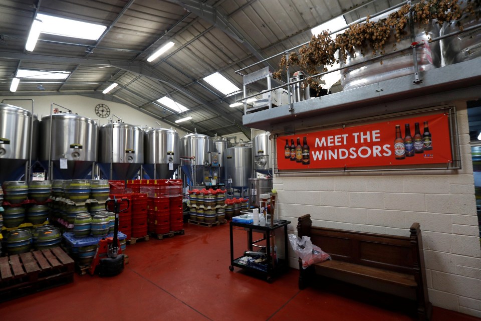 The Royal thumbs-up comes weeks after the brewery launched Harry & Meghan’s Windsor Knot ale