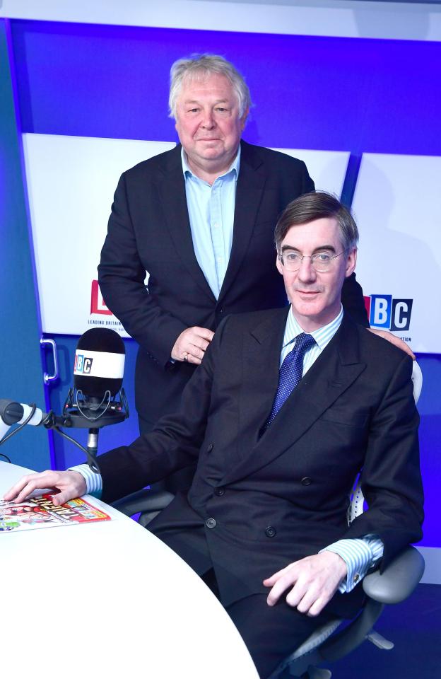  Speaking to Nick Ferrari on LBC, Rees-Mogg said he was a 'little bit grumpy' after police told him to open the boot of his car