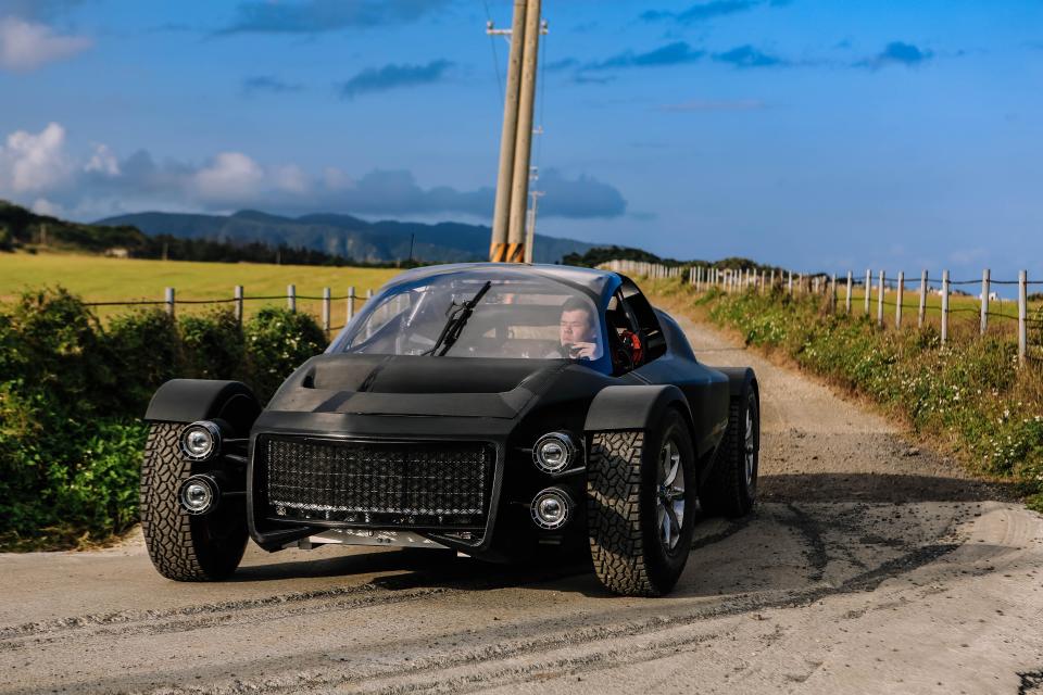  The world's first off-road electric supercar has been revealed