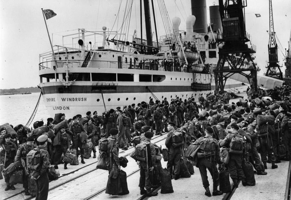  The Windrush generation who arrived on the Empire Windrush ship to help rebuild post-war Britain